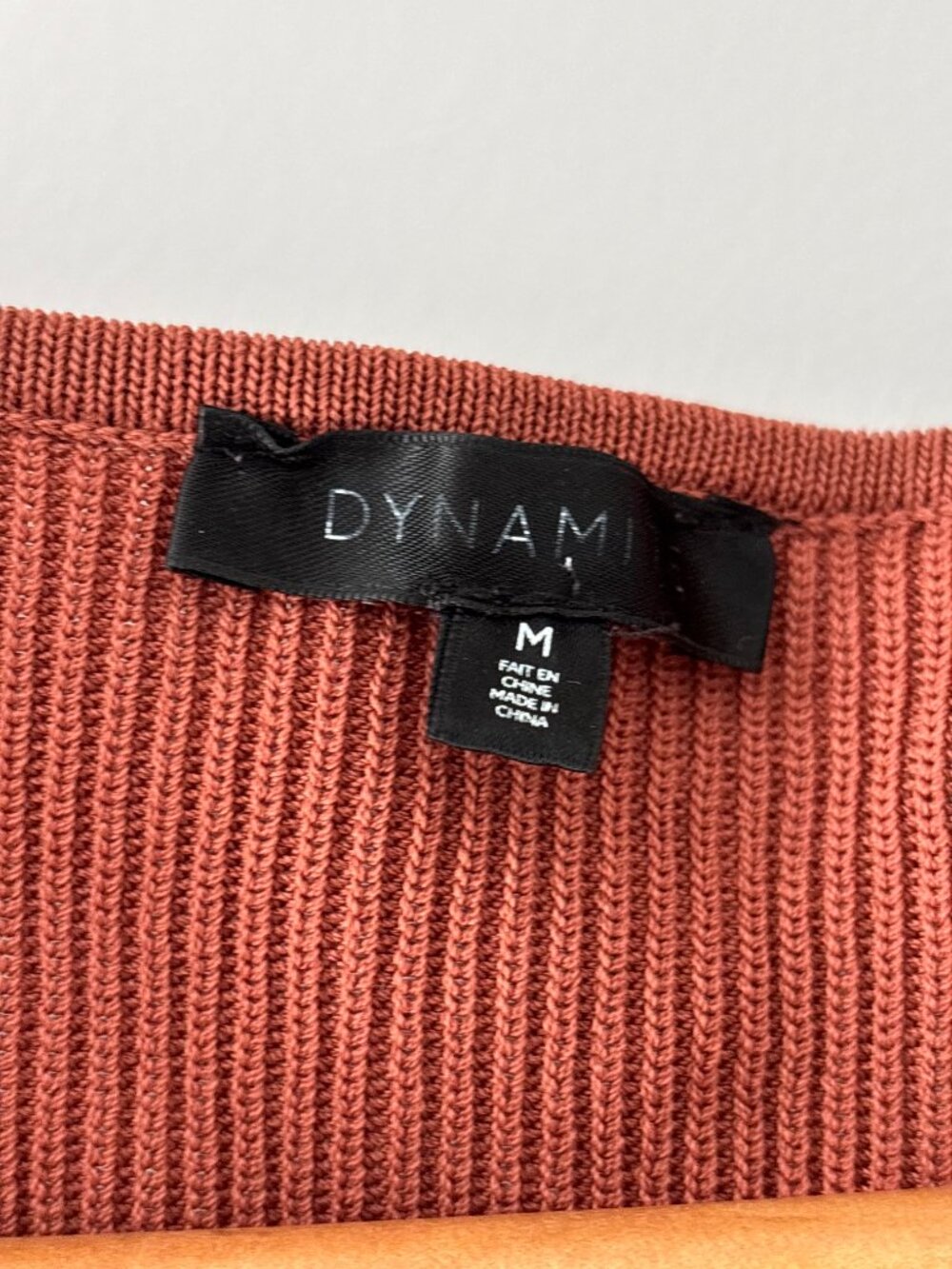 ✨ Dynamite Rust Knit Cardigan ✨ - Picture 10 of 12